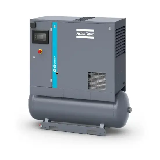 Atlas Copco Oliegesmeerde schroefcompressor GA11FF 10 400/50 TM MEAA